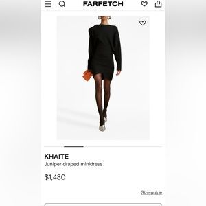 Khaite Juniper dress! Never worn!